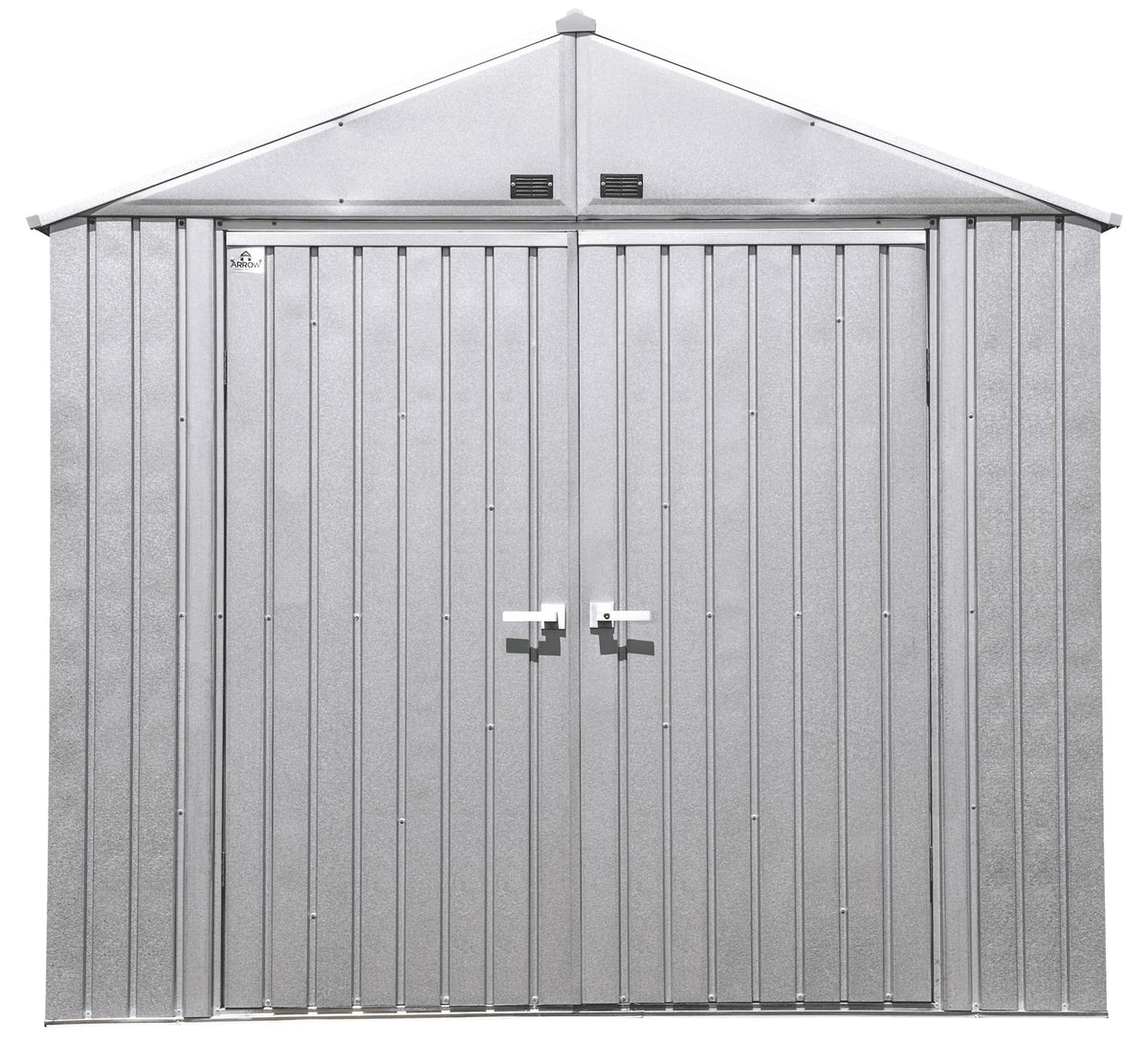 Elite 8x6-ft Corrosion-Resistant Steel Storage Shed Z1N2 - product image 1