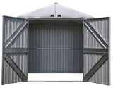 Elite 8x6-ft Corrosion-Resistant Steel Storage Shed Z1N2 - product image 6
