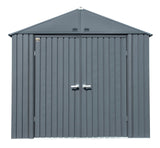 Elite Steel Storage Shed, Anthracite, 8-ft x 6-ft X4U5 - product image 3