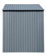 Elite Steel Storage Shed, Anthracite, 8-ft x 6-ft X4U5 - product image 4