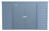 Select Galvanized Steel Storage Shed, Blue Grey, 10-ft x 4-ft R7X3 - product image 3