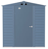 Select Galvanized Steel Storage Shed, Blue Grey, 6-ft x 5-ft G3I6 - product image 4