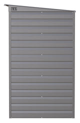 Select Galvanized Steel Storage Shed, Charcoal, 8-ft x 4-ft I4V1 - product image 5
