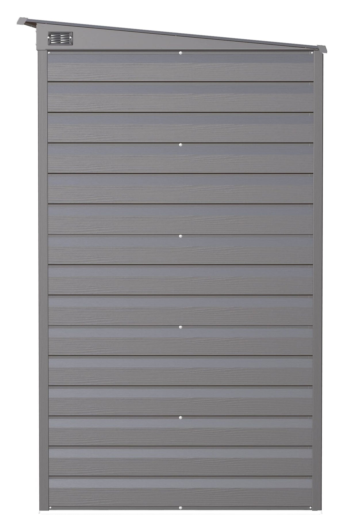 Select Galvanized Steel Storage Shed, Charcoal, 8-ft x 4-ft M4C9 - product image 5