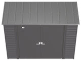Select Galvanized Steel Storage Shed, Charcoal, 8-ft x 4-ft I4V1 - product image 6