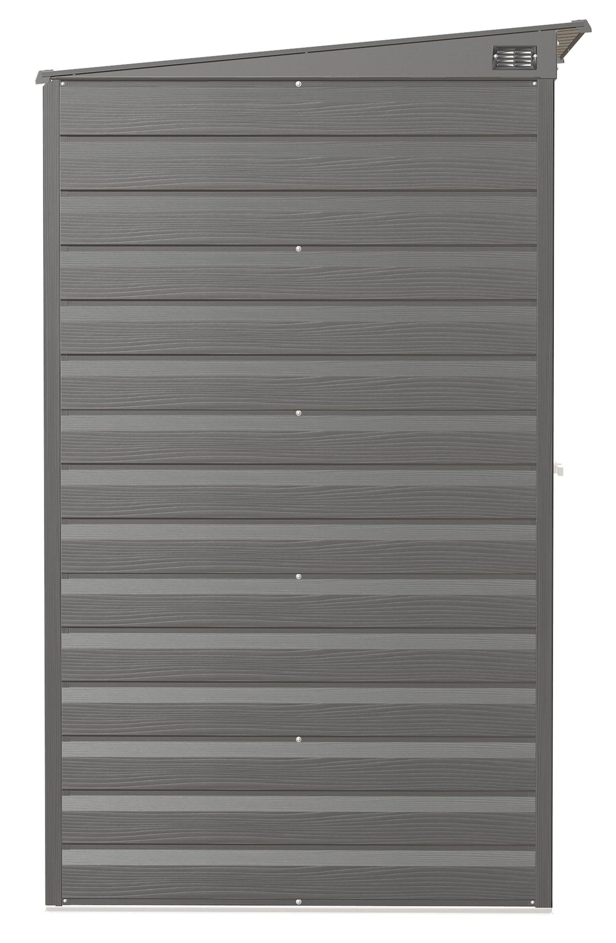 Select Galvanized Steel Storage Shed, Charcoal, 8-ft x 4-ft I4V1 - product image 7