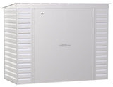 Select Galvanized Steel Storage Shed, Flute Grey, 8-ft x 4-ft X6Z1 - product image 1