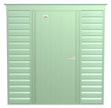 Select Galvanized Steel Storage Shed, Sage Green, 6-ft x 4-ft O7K1 - product image 4