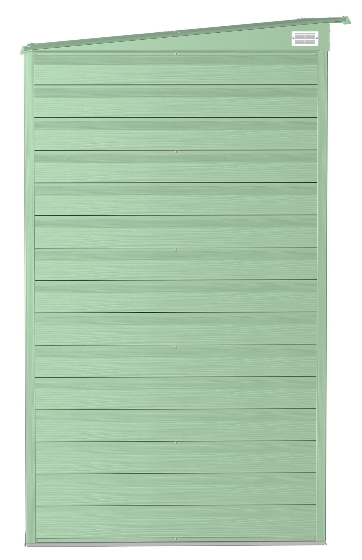 Select Galvanized Steel Storage Shed, Sage Green, 6-ft x 4-ft O7K1 - product image 7