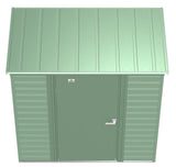 Select Galvanized Steel Storage Shed, Sage Green, 6-ft x 4-ft O7K1 - product image 8