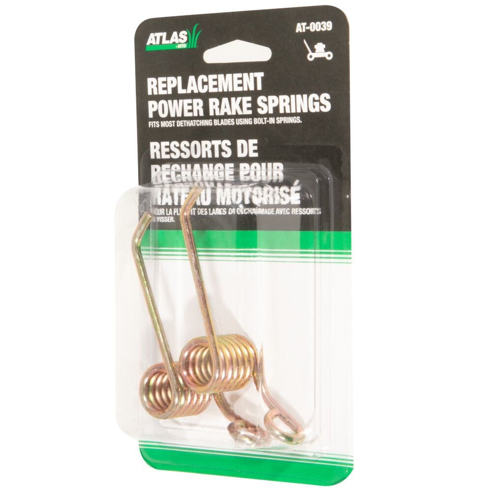 Thatcher Steel Bolt-On Replacement Springs, 2-pk; for Lawn Mower Dethatching Blades L9Y0 - product image 3
