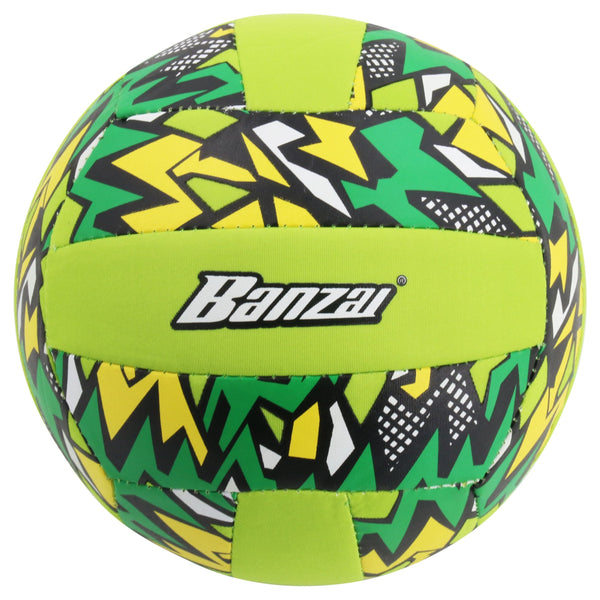 " Aqua Inflatable Wet or Dry Volley Ball Toy, Multi-Coloured, Ages 5+, for Beach/Pool Fun Activities F6L4