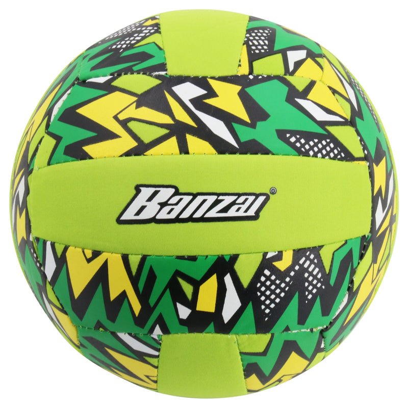 " Aqua Inflatable Wet or Dry Volley Ball Toy, Multi-Coloured, Ages 5+, for Beach/Pool Fun Activities F6L4