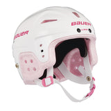 Lil' Sport Hockey Helmet, Youth, White & Pink W1T9 - product image 1