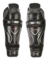 Vapor X Pro Lite Junior Hockey Shin Guards with Tapered Fit, Hyperlite HD Foam, Black S3U2 - product image 1