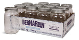 Decorative Glass Mason Jars with Snap Lids, 1 L, 12 Count G0Y0 - product image 1