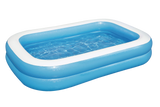 Rectangular Inflatable Family Wading Pool, 8.5-ft x 5.8-ft x 20-in E1U9 - product image 1