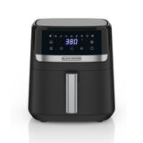 8-in-1 Digital Air Fryer with Non-Stick Cooking Basket, 6-qt R9E5 - product image 1