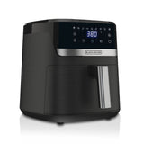 8-in-1 Digital Air Fryer with Non-Stick Cooking Basket, 6-qt R9E5 - product image 2