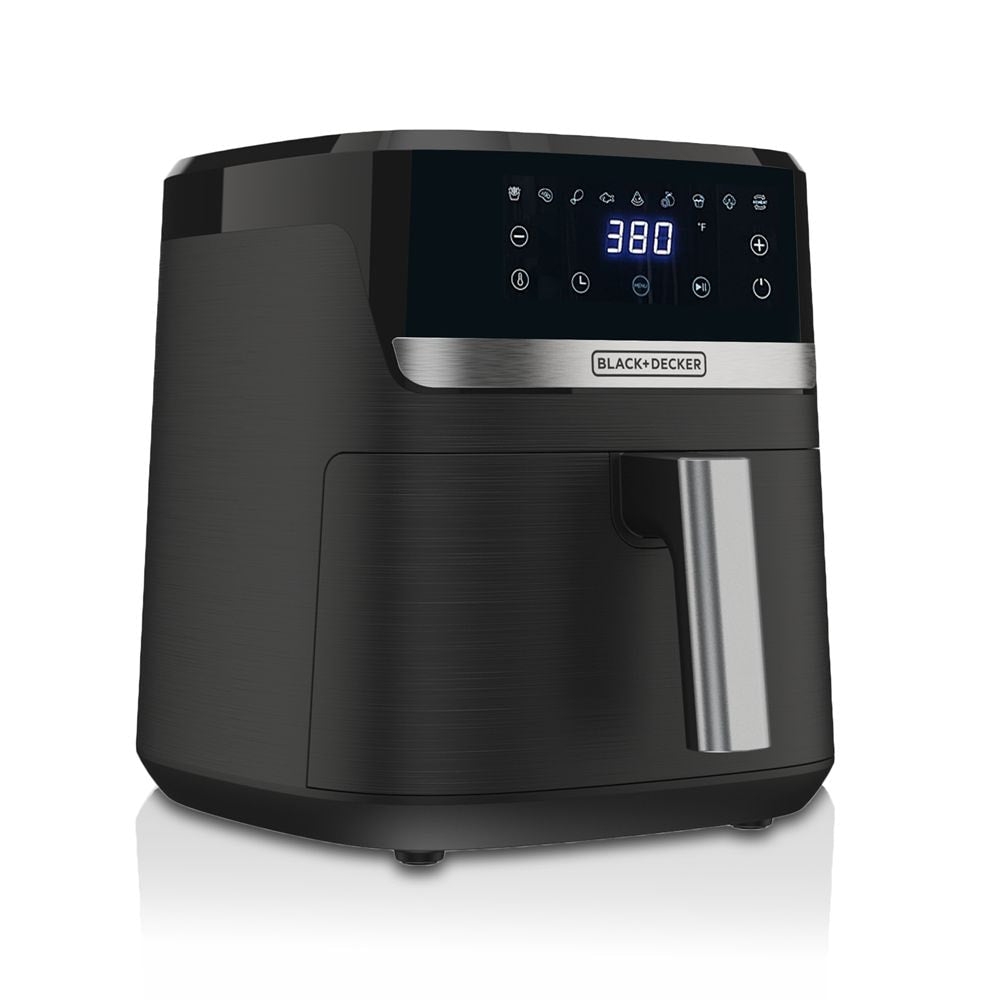 8-in-1 Digital Air Fryer with Non-Stick Cooking Basket, 6-qt R9E5 - product image 2