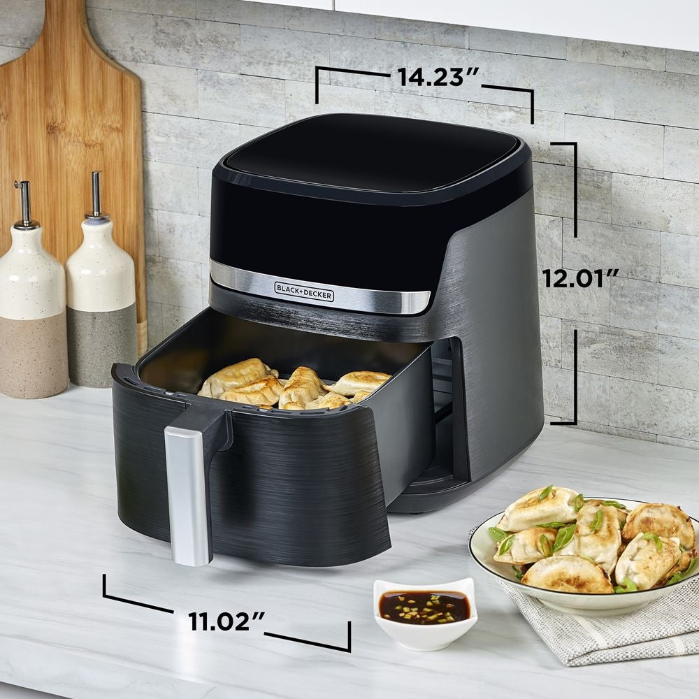 8-in-1 Digital Air Fryer with Non-Stick Cooking Basket, 6-qt R9E5 - product image 5