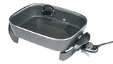 Family-Sized Non-Stick Electric Skillet, Black, 12x15-in W6O5 - product image 2