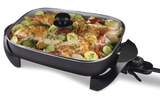 Family-Sized Non-Stick Electric Skillet, Black, 12x15-in W6O5 - product image 7