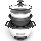 Non-Stick Rice Cooker & Steamer, 28 Cups Q1F5 - product image 3