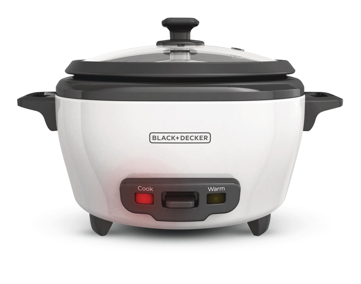 Non-Stick Rice Cooker & Steamer White, 6 Cups I7M2 - product image 1
