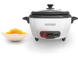 Non-Stick Rice Cooker & Steamer White, 6 Cups I7M2 - product image 4