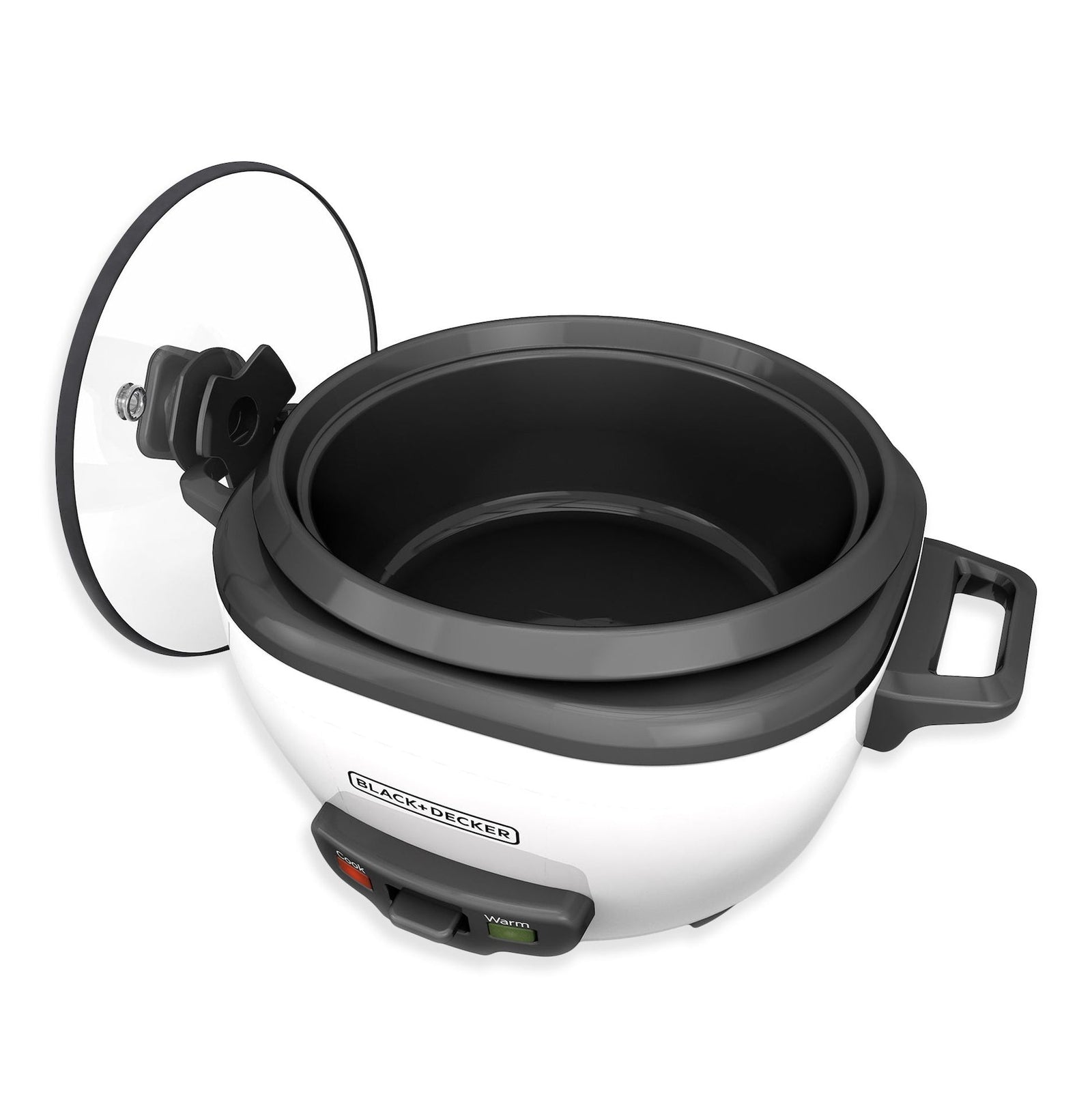 Non-Stick Rice Cooker & Steamer White, 6 Cups A9K1 - product image 5