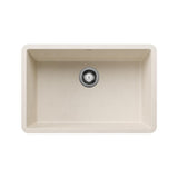 Precis SILGRANIT 27-in Single Bowl Undermount Kitchen Sink, Soft White I5G0 - product image 1