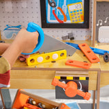 Build Wooden Play Workbench with 40+ Accessories, Ages 3+ P3B9 - product image 3