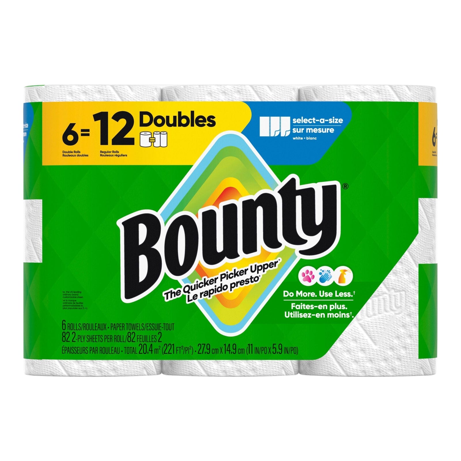 Select-A-Size Double Roll Paper Towel, 6-pk L5B0 - product image 1