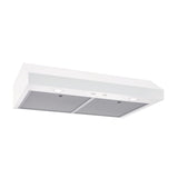 Glacier1 350CFM Under Cabinet Kitchen Exhaust Fan Range Hood, White, 30-in I2N7 - product image 1