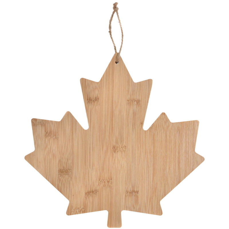 Day Maple Leaf Wood Charcuterie Board, Tan O5Y3