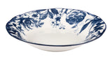 Augusta Stoneware Dinner Bowl, 1-pc, White/Blue Floral D6O2 - product image 1