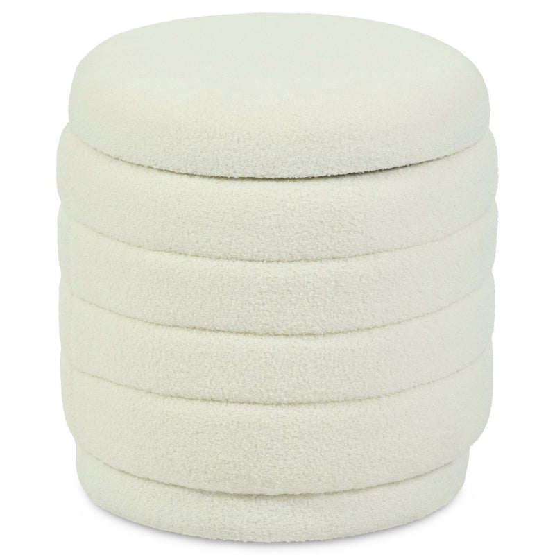 Belville Ottoman, Creme X3S6