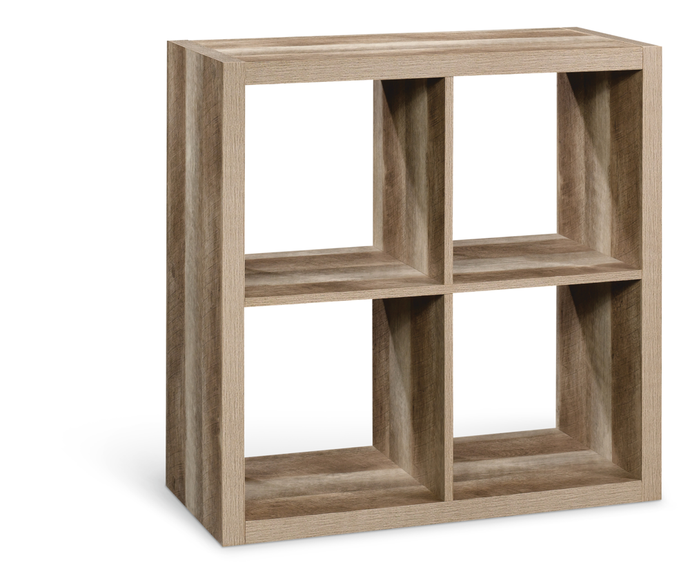 Fraser 4-Cube Storage Organizer, Bookcase/Bookshelf, Light Oak Finish R2U6 - product image 1