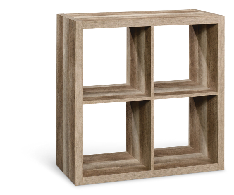 Fraser 4-Cube Storage Organizer, Bookcase/Bookshelf, Light Oak Finish R2U6
