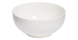 Highbury Ribbed New Bone Low Bowl, 1-pc, White M2V3 - product image 1