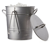 Ice Bucket and Scoop, Stainless Steel with Insulated Liner, Silver, 9.06-in C2J7 - product image 1
