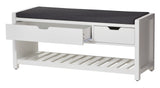Overbrook Entryway Bench, White H9R4 - product image 1