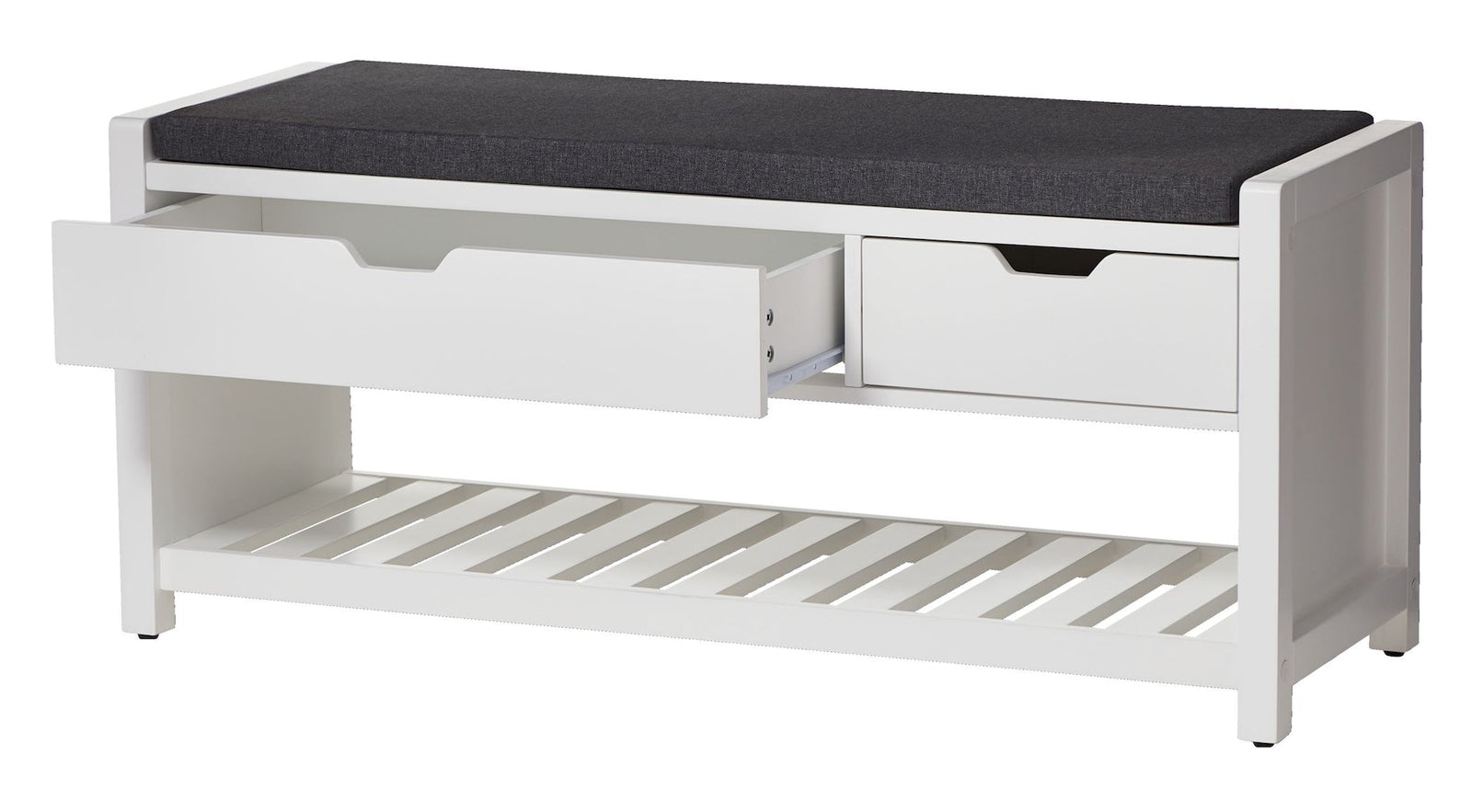 Overbrook Entryway Bench, White H9R4 - product image 1