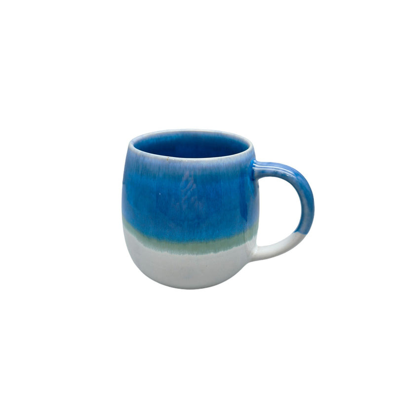 React Glaze Stoneware Mug, 20-oz, Blue D1A6