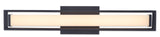 Slade 1-Light Integrated LED Vanity Light, Black, 24-in F6F9 - product image 1