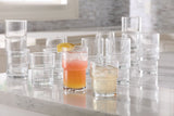 Stacking Glassware Tumbler Set, 12 & 16 oz, 16-pc S6A4 - product image 2