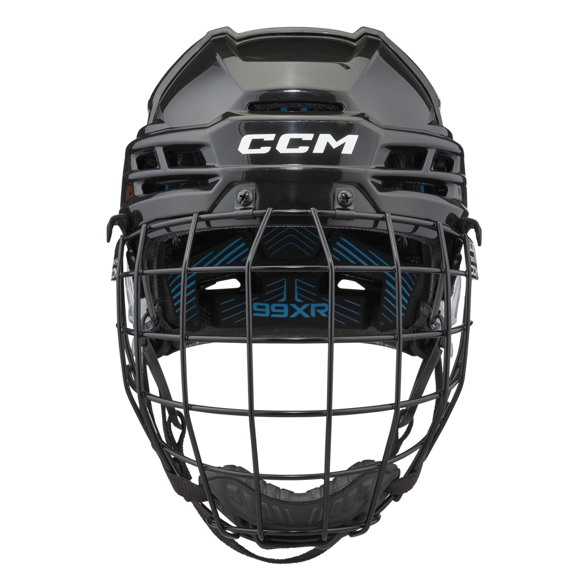 Tacks 99XR Hockey Helmet Combo, Junior/Senior, Black, Various Sizes Q0H6 - product image 1