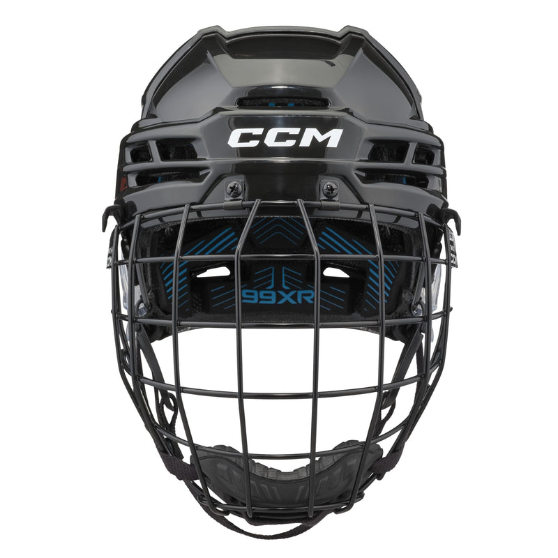 Tacks 99XR Hockey Helmet Combo, Junior/Senior, Black, Various Sizes Q0H6