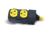 Power Equipment 30A, 250V Flat Generator Extension Cord, 25-ft V8B2 - product image 2